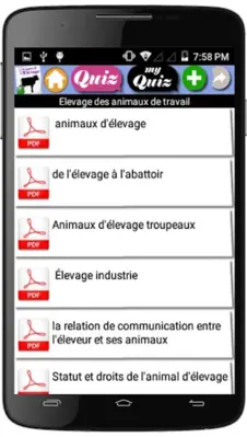 Cours d Elevage android App screenshot 1